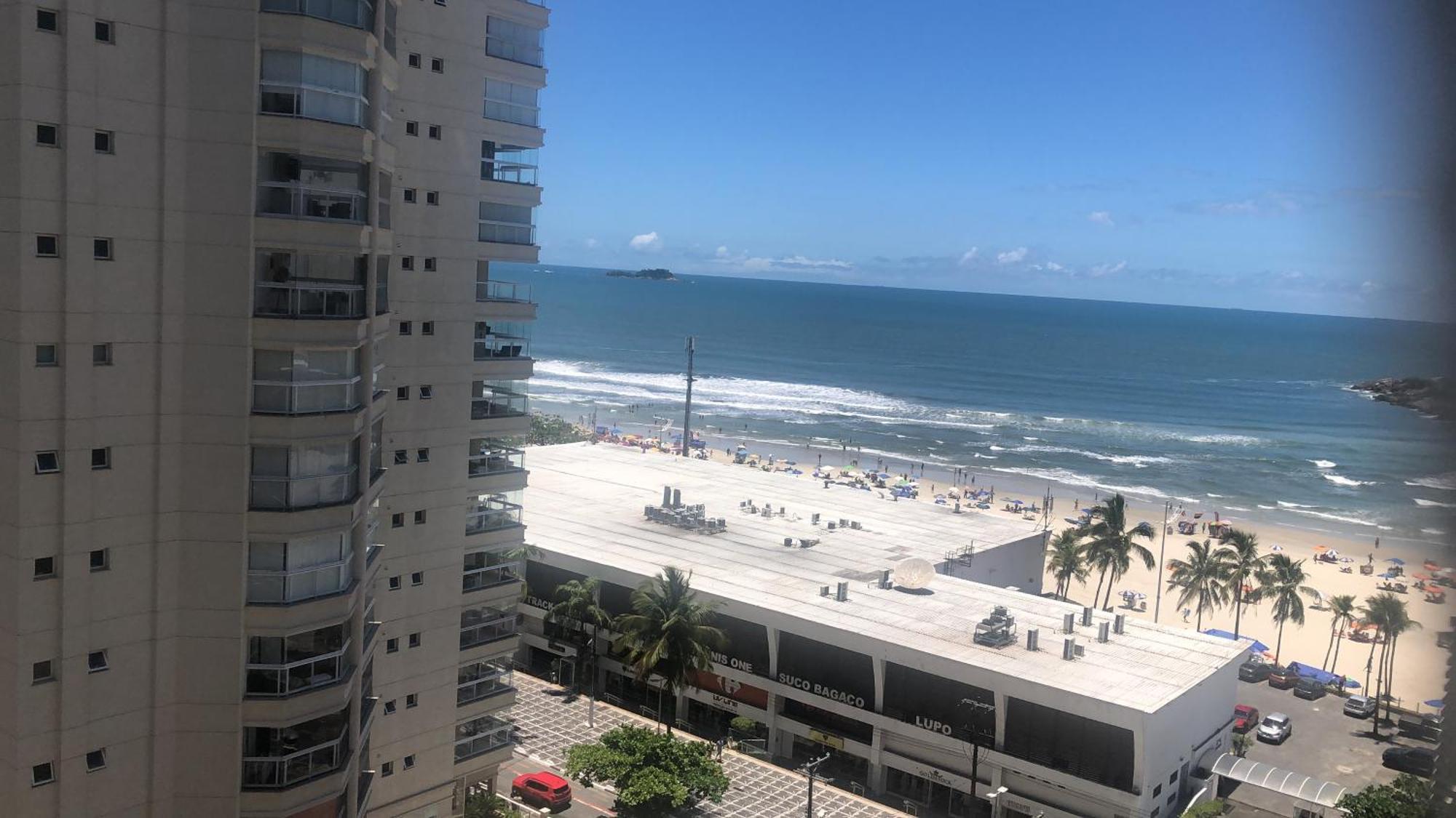 Guaruja Pitangueiras Apto Na Praia Buitenkant foto